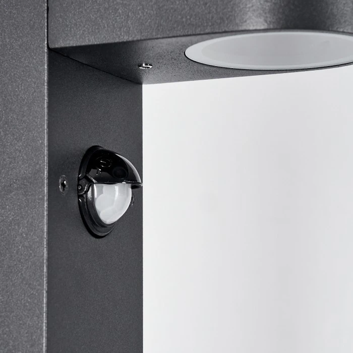 Hofstein Kingstown Wegeleuchte Anthrazit, 1-flammig, Bewegungsmelder 8 Hofstein Kingstown Wegeleuchte Anthrazit, 1-flammig, Bewegungsmelder – Bild 6