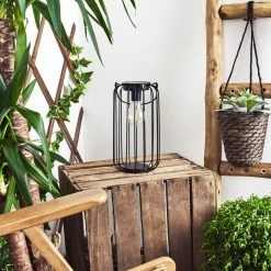 Hofstein Klovsta Solar-Tischleuchte LED Schwarz, 1-flammig -Günstiges Wegeleuchten Geschäft klovsta solar tischleuchte h3425978 9