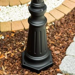 Hofstein Kobe Kandelaber Schwarz, 3-flammig -Günstiges Wegeleuchten Geschäft kobe kandelaber h388 bl 7