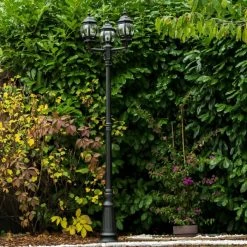 Hofstein Kobe Kandelaber Schwarz, 3-flammig -Günstiges Wegeleuchten Geschäft kobe kandelaber h388 bl 8