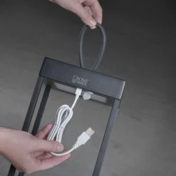 Konstsmide Leuchten Konstsmide Bologna Au&szlig;entischleuchte LED Schwarz, 1-flammig -Günstiges Wegeleuchten Geschäft konstsmide bologna aussentischleuchte 7812 750 6