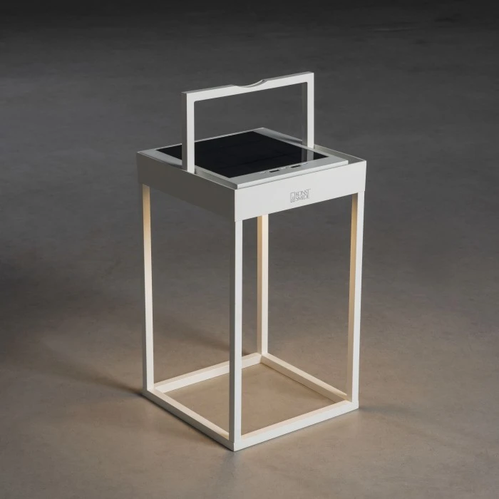 Konstsmide Leuchten Konstsmide Bologna Außentischleuchte LED Weiß, 1-flammig 4 Konstsmide Leuchten Konstsmide Bologna Außentischleuchte LED Weiß, 1-flammig – Bild 2