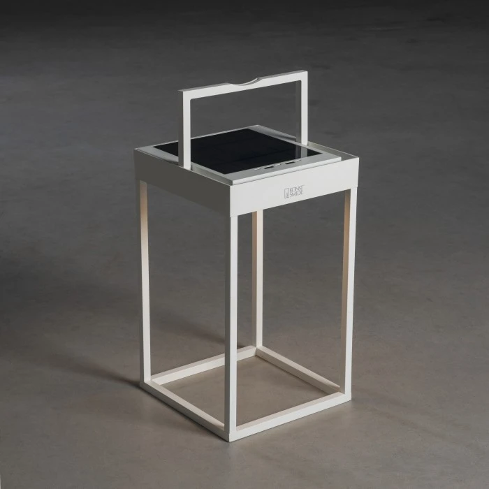 Konstsmide Leuchten Konstsmide Bologna Außentischleuchte LED Weiß, 1-flammig 13 Konstsmide Leuchten Konstsmide Bologna Außentischleuchte LED Weiß, 1-flammig – Bild 11