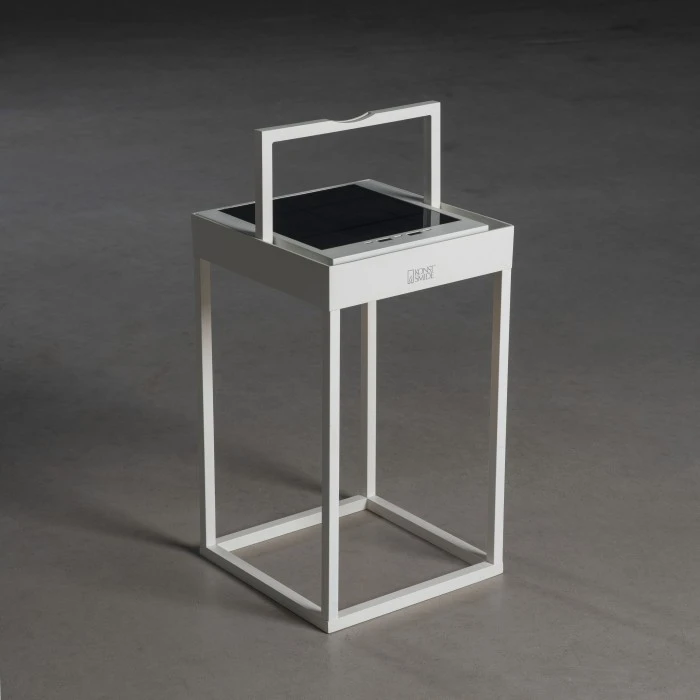 Konstsmide Leuchten Konstsmide Bologna Außentischleuchte LED Weiß, 1-flammig 14 Konstsmide Leuchten Konstsmide Bologna Außentischleuchte LED Weiß, 1-flammig – Bild 12