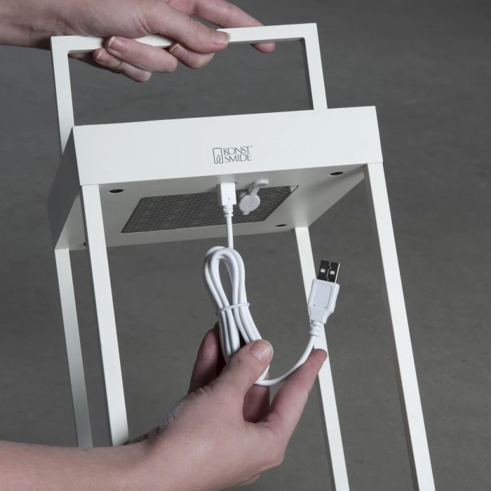 Konstsmide Leuchten Konstsmide Bologna Außentischleuchte LED Weiß, 1-flammig 16 Konstsmide Leuchten Konstsmide Bologna Außentischleuchte LED Weiß, 1-flammig – Bild 14