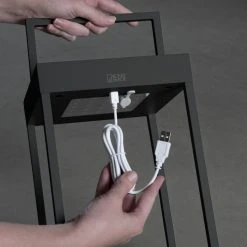 Konstsmide Leuchten Konstsmide Bologna Außentischleuchte LED Schwarz, 1-flammig -Günstiges Wegeleuchten Geschäft konstsmide bologna aussentischleuchte 7815 750 11