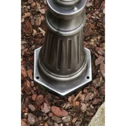 Konstsmide Leuchten Konstsmide MILANO Kandelaber Schwarz, Silber, 3-flammig -Günstiges Wegeleuchten Geschäft konstsmide milano kandelaber 7244 759 4