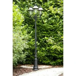 Konstsmide Leuchten Konstsmide PARMA Kandelaber Schwarz, 3-flammig -Günstiges Wegeleuchten Geschäft konstsmide parma kandelaber 7243 000 2