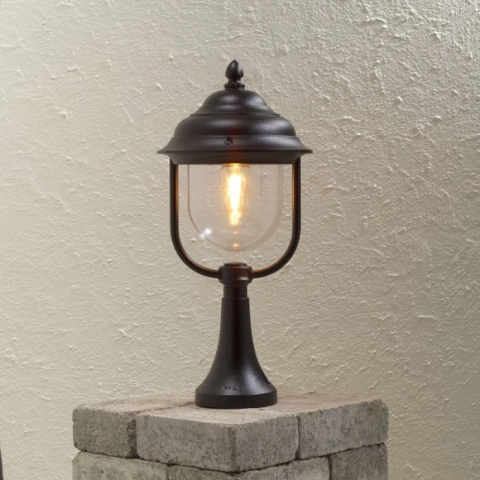 Konstsmide Leuchten Konstsmide Parma Sockelleuchte Schwarz, 1-flammig 3 Konstsmide Leuchten Konstsmide Parma Sockelleuchte Schwarz, 1-flammig