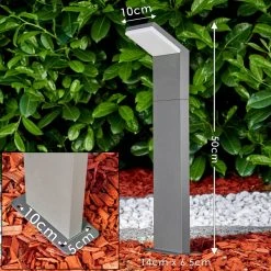 Hofstein Korup Sockelleuchte LED Anthrazit, 1-flammig -Günstiges Wegeleuchten Geschäft korup sockelleuchte h3301609 do1 1