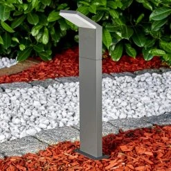 Hofstein Korup Sockelleuchte LED Anthrazit, 1-flammig -Günstiges Wegeleuchten Geschäft korup sockelleuchte h3301609 do1 10