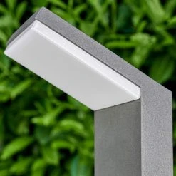 Hofstein Korup Sockelleuchte LED Anthrazit, 1-flammig, Bewegungsmelder -Günstiges Wegeleuchten Geschäft korup sockelleuchte h3301623 do1 6