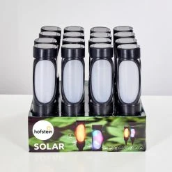 Hofstein Lakeland Solarleuchte 16er-Set LED Schwarz, 1-flammig -Günstiges Wegeleuchten Geschäft lakeland solarleuchte 16er set h3305225 do1 16