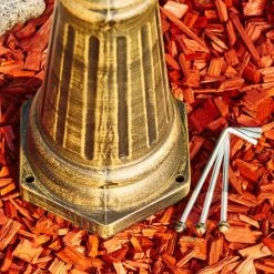 Hofstein Langsele Kandelaber Braun, Gold, 3-flammig -Günstiges Wegeleuchten Geschäft langsele kandelaber h3022870 7