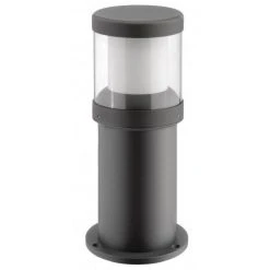 LCD Illertissen Sockelleuchte Schwarz, 1-flammig