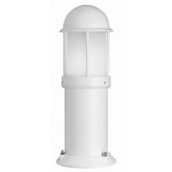 LCD Ilmenau Sockelleuchte Weiß, 1-flammig