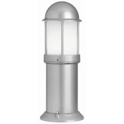 LCD Ilmenau Sockelleuchte Silber, 1-flammig