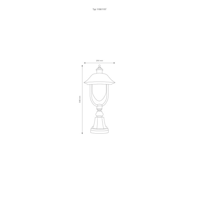 LCD Nabburg Sockelleuchte LED Schwarz, Silber, 1-flammig 5 LCD Nabburg Sockelleuchte LED Schwarz, Silber, 1-flammig – Bild 3