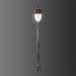 LCD Nabburg Wegeleuchte LED Schwarz, Kupferfarben, 1-flammig -Günstiges Wegeleuchten Geschäft lcd nabburg wegeleuchte 1155led 2