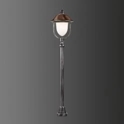 LCD Nabburg Wegeleuchte LED Schwarz, Kupferfarben, 1-flammig -Günstiges Wegeleuchten Geschäft lcd nabburg wegeleuchte 1155led 3