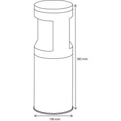 LCD Tannfeld Sockelleuchte LED Schwarz, 2-flammig 7 LCD Tannfeld Sockelleuchte LED Schwarz, 2-flammig -Günstiges Wegeleuchten Geschäft lcd tannfeld sockelleuchte 1406led 2