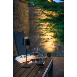 LCD Typ 5097 Außentischleuchte LED Schwarz, 1-flammig