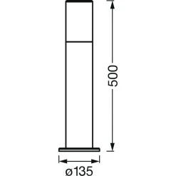 LEDVANCE Smart+ Wegeleuchte Grau, 1-flammig -Günstiges Wegeleuchten Geschäft ledvance smart wegeleuchte 4058075564206 5