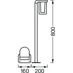 LEDVANCE Smart+ Wegeleuchte Grau, 1-flammig -Günstiges Wegeleuchten Geschäft ledvance smart wegeleuchte 4058075564282 5