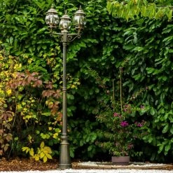 Hofstein Lentua Kandelaber Braun, Gold, 3-flammig -Günstiges Wegeleuchten Geschäft lentua kandelaber h388 bg 10