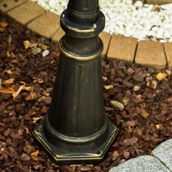 Hofstein Lentua Kandelaber Braun, Gold, 3-flammig -Günstiges Wegeleuchten Geschäft lentua kandelaber h388 bg 4