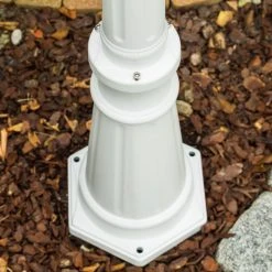 Hofstein Lentua Kandelaber Weiß, 3-flammig -Günstiges Wegeleuchten Geschäft lentua kandelaber h388 wh 3