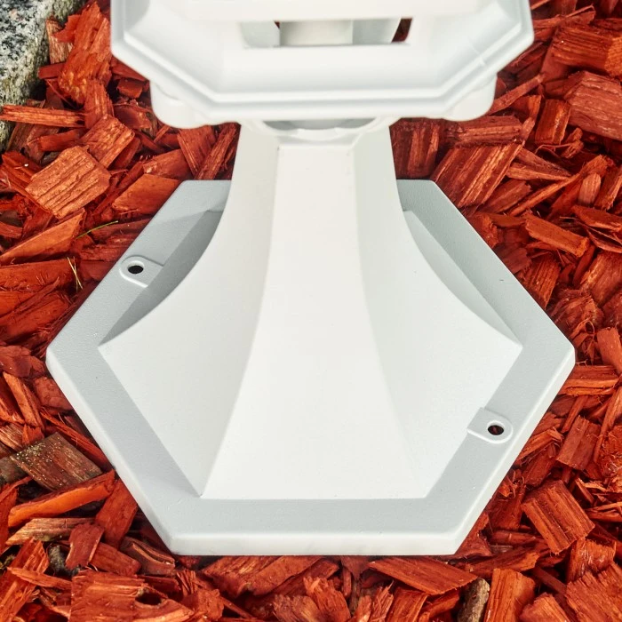 Hofstein Lentua Sockelleuchte Weiß, 1-flammig 13 Hofstein Lentua Sockelleuchte Weiß, 1-flammig – Bild 11