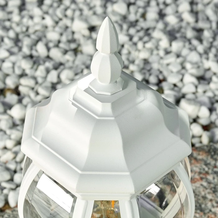 Hofstein Lentua Sockelleuchte Weiß, 1-flammig 8 Hofstein Lentua Sockelleuchte Weiß, 1-flammig – Bild 6