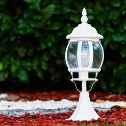 Hofstein Lentua Sockelleuchte Weiß, 1-flammig 11 Hofstein Lentua Sockelleuchte Weiß, 1-flammig -Günstiges Wegeleuchten Geschäft lentua sockelleuchte h3080467 3