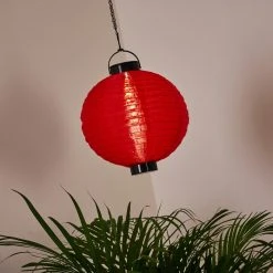 Hofstein Leogang Solar-Hängeleuchte LED Rot, Schwarz, 1-flammig -Günstiges Wegeleuchten Geschäft leogang solar haengeleuchte h3371626 4