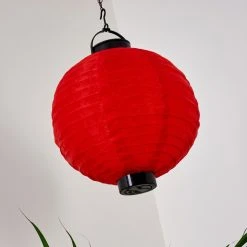 Hofstein Leogang Solar-Hängeleuchte LED Rot, Schwarz, 1-flammig -Günstiges Wegeleuchten Geschäft leogang solar haengeleuchte h3371626 5