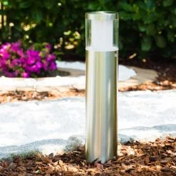 Hofstein Leon Aussenstehleuchte LED Edelstahl, 1-flammig -Günstiges Wegeleuchten Geschäft leon aussenstehleuchte h3002315 4