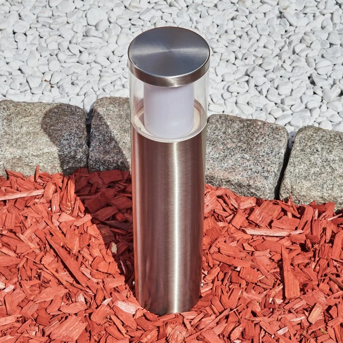 Hofstein Leon Außenwegeleuchte LED Nickel-Matt, 1-flammig 12 Hofstein Leon Außenwegeleuchte LED Nickel-Matt, 1-flammig – Bild 10