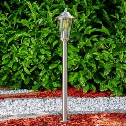 Hofstein Lerskov Wegeleuchte Edelstahl, 1-flammig -Günstiges Wegeleuchten Geschäft lerskov wegeleuchte h3291634 do1 6