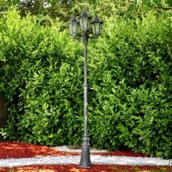 Hofstein Lignac Kandelaber Schwarz, 3-flammig -Günstiges Wegeleuchten Geschäft lignac kandelaber h3280683 do1 3