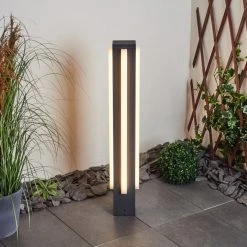 Hofstein Lisalara Wegeleuchte LED Anthrazit, 1-flammig -Günstiges Wegeleuchten Geschäft lisalara wegeleuchte h3439005 10