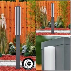 Hofstein Lisalara Wegeleuchte LED Anthrazit, 1-flammig