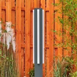 Hofstein Lisalara Wegeleuchte LED Anthrazit, 1-flammig -Günstiges Wegeleuchten Geschäft lisalara wegeleuchte h3456514 9