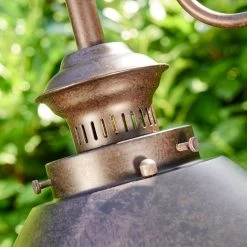 Hofstein Lohja Kandelaber Rostfarben, 1-flammig -Günstiges Wegeleuchten Geschäft lohja kandelaber h3342664 do1 12