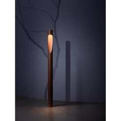 Louis Poulsen Flindt Wegeleuchte LED Rostfarben, 1-flammig