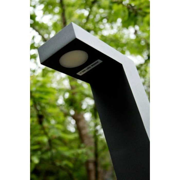 Lucide Außensockelleuchte TEXAS LED Schwarz, 1-flammig 4 Lucide Außensockelleuchte TEXAS LED Schwarz, 1-flammig – Bild 2