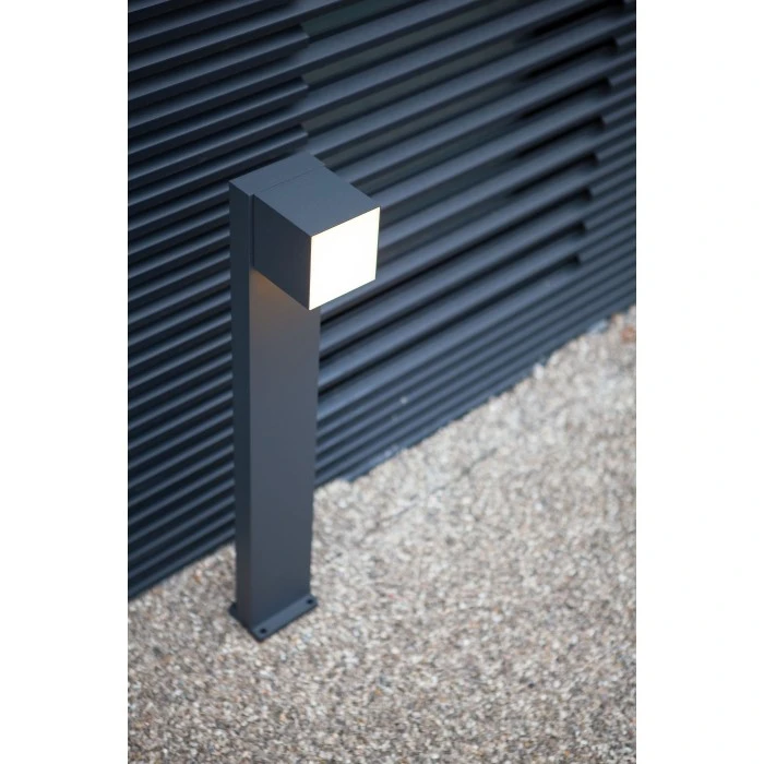 Lutec Lampen Lutec Cuba Wegeleuchte LED Anthrazit, 1-flammig 9 Lutec Lampen Lutec Cuba Wegeleuchte LED Anthrazit, 1-flammig – Bild 7