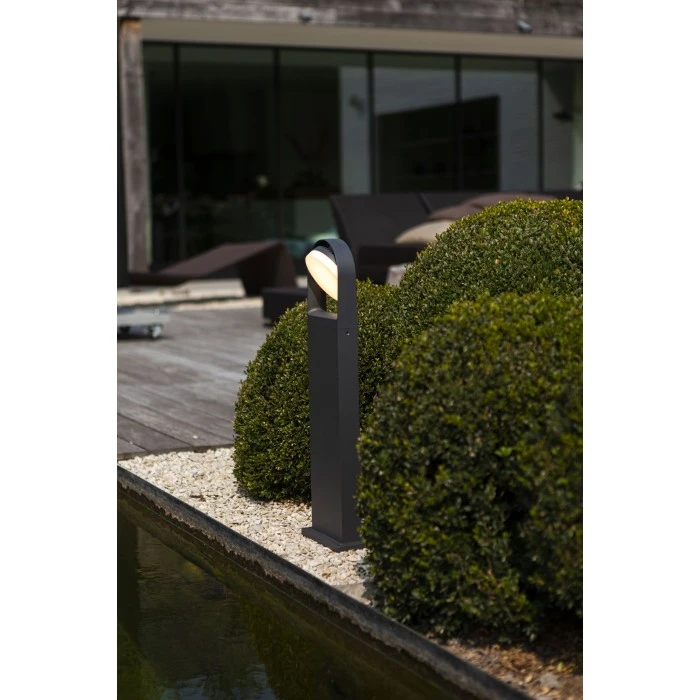 Lutec Lampen Lutec Fele Wegeleuchte LED Anthrazit, 1-flammig 5 Lutec Lampen Lutec Fele Wegeleuchte LED Anthrazit, 1-flammig – Bild 3