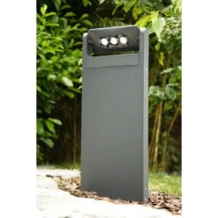 Lutec Lampen Lutec LEADSPOT Wegeleuchte LED Anthrazit, Edelstahl, 3-flammig -Günstiges Wegeleuchten Geschäft lutec leadspot wegeleuchte 7214603118 do3 1