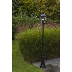 Lutec Lampen Lutec LONDON Wegleuchte LED Schwarz, 3-flammig